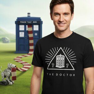 🌌 BBC Doctor Who TARDIS Graphic T-Shirt 🌌